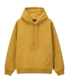 Stussy Men Pigment Dyed Fleece Hoodie In Brown
