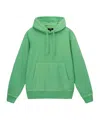 Stussy Men Pigment Dyed Fleece Hoodie In Green