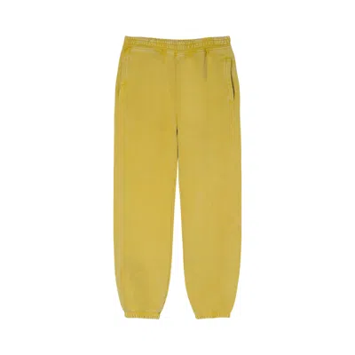 Pre-owned Stussy Dyed  Designs Pant 'yellow'