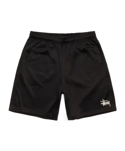 Stussy Elastic Waist Shorts In Black