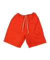 Stussy Cotton Swim Shorts In Red