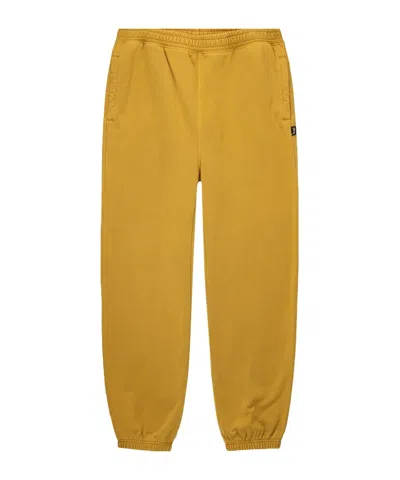 Stussy Elastic Waist Sweatpants In Brown
