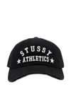 Stussy Embroidered-logo Baseball Cap In Black