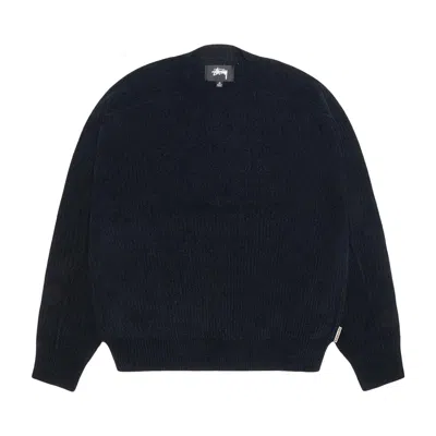 Pre-owned Stussy Exposed Seam Crew 'black' | Men's Size L
