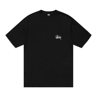 Pre-owned Stussy Fallen Angel Pigment Dyed Tee 'black'