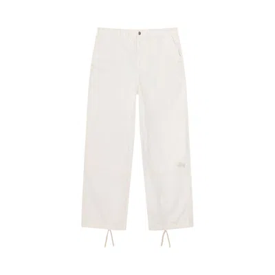 Pre-owned Stussy Field Pant Ripstop 'bone' | Cream | Men's Size 30