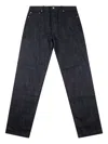 Stussy Five-pocket Jeans In Black