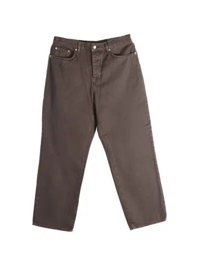 Stussy Five-pocket Trousers In Brown