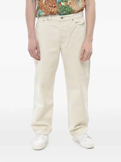 Stussy Five-pocket Jeans In White