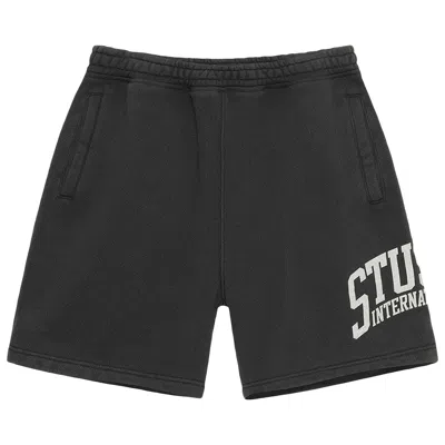 Pre-owned Stussy Fleece International Short 'washed Red' | Men's Size L
