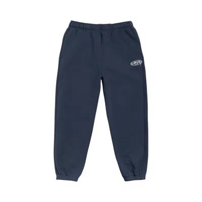 Pre-owned Stussy Fleece Track Pant 'navy' | Blue | Men's Size L