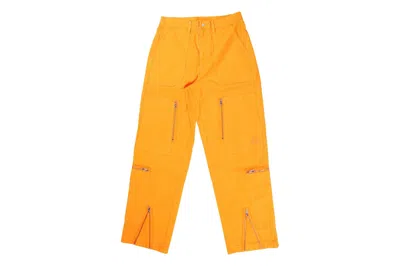 Pre-owned Stussy Flight Ripstop Pigment Dyed Pant Orange