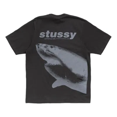 Stussy Floral Hawaiian Shirt 'black'