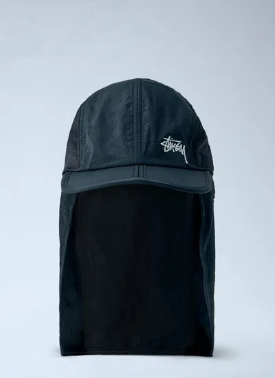 Stussy Foldable Shade Hat In Black