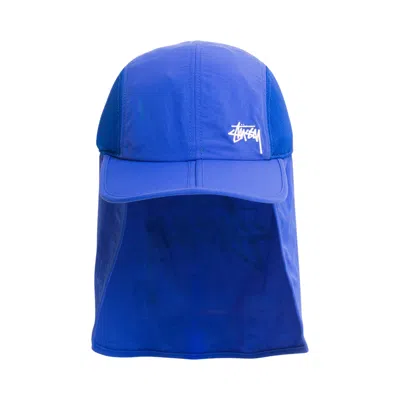 Pre-owned Stussy Foldable Shade Hat 'royal' | Blue | Men's Size Onesize