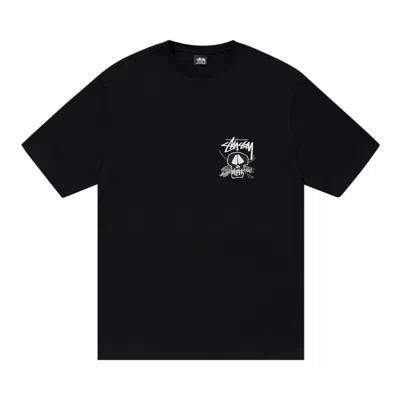 Pre-owned Stussy Fresh Foils Tee 'black'