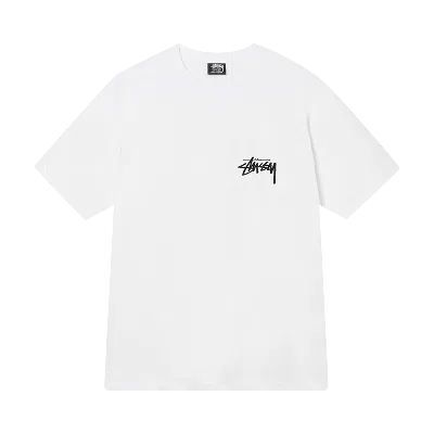 Pre-owned Stussy Fuzzy Dice Tee 'white'