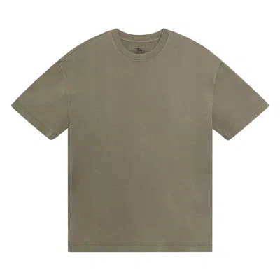 Pre-owned Stussy Garment Dyed Short-sleeve Tee 'olive' | Green | Men's Size M