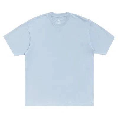 Pre-owned Stussy Garment Dyed Short-sleeve Tee 'dust Blue' | Men's Size Xxl