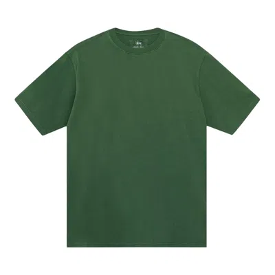 Pre-owned Stussy Garment Dyed Ss Tee 'green' | Men's Size Xxl