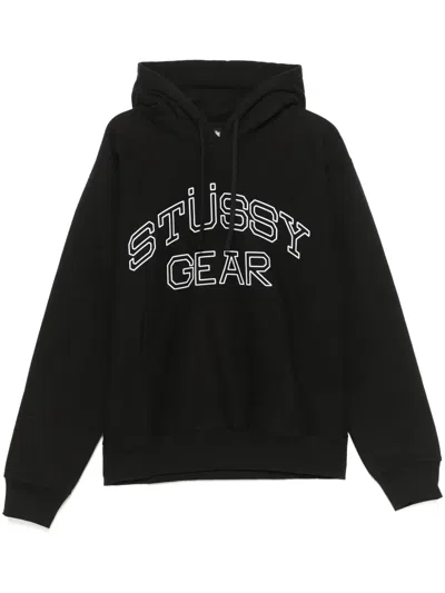 Stussy Essential Gear Hoodie In Black