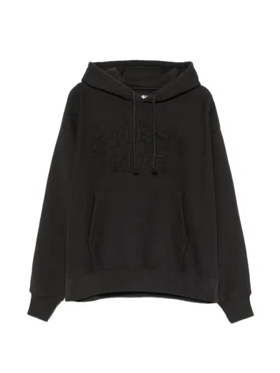 Stussy Gear Logo Hoodie In Black