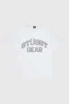 Stussy Stüssy Gear Tee In White, Men's At Urban Outfitters