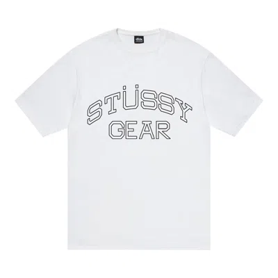 Pre-owned Stussy Gear Tee 'white'