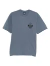 Stussy Graphic-print T-shirt In Blue
