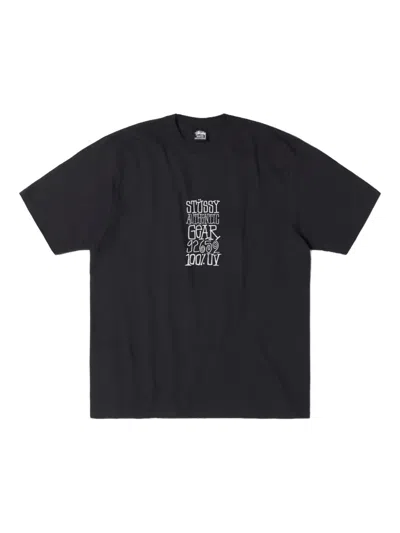 Stussy Graphic T-shirt In Black