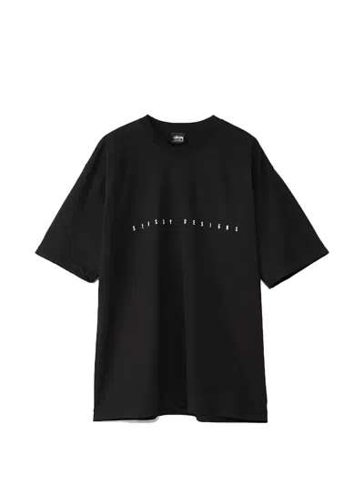 Stussy Graphic T-shirt In Black