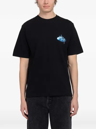 Stussy Graphic T-shirt In Black