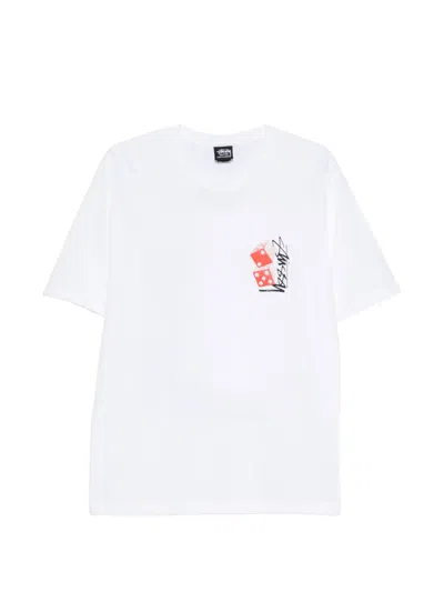 Stussy Graphic-print T-shirt In White