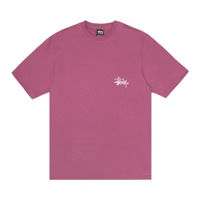Pre-owned Stussy Grassfed Tee 'berry' In Red