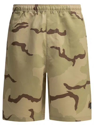 Stussy Green Polyamide Shorts