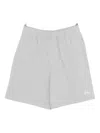 Stussy Grey Heavy Jersey Shorts In Green