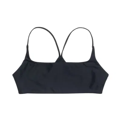 Pre-owned Stussy Halter Bikini Top 'black' | Women's Size M
