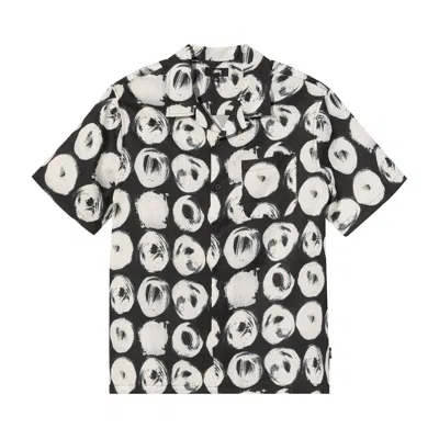 Pre-owned Stussy Hand Drawn Dot Shirt 'black'