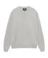 Stussy Stüssy Wool Blend Crewneck Sweater In Gray