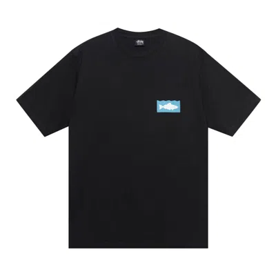 Pre-owned Stussy Heal The Bay Ocean Pigment Dyed Tee 'black'