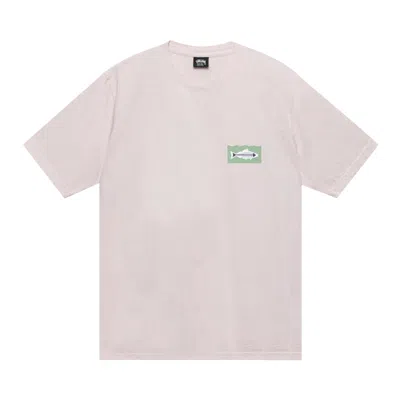 Pre-owned Stussy Heal The Bay Ocean Pigment Dyed Tee 'blush' In Pink