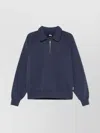 Stussy High Collar Raglan Sleeves Sweatshirt Unisex Item
