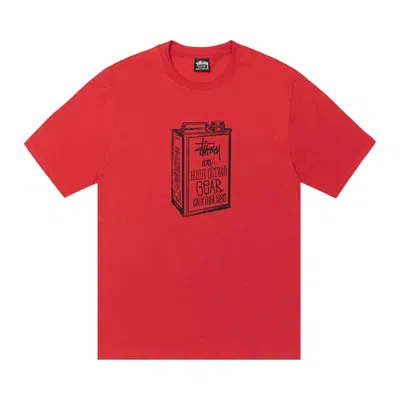 Pre-owned Stussy High Octane Tee 'cayenne' | Red | Men's Size M
