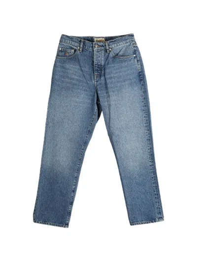 Stussy High-rise Jeans In Blue