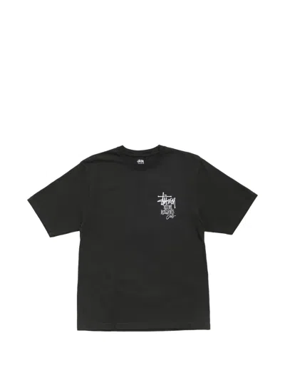 Stussy High Rollers Graphic-print T-shirt In Black