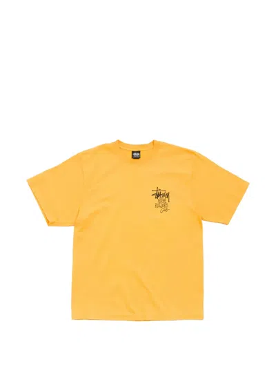 Stussy High Rollers T-shirt In Yellow