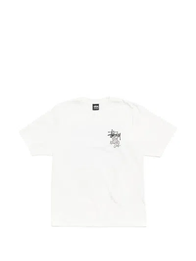 Stussy High Rollers-print T-shirt In White