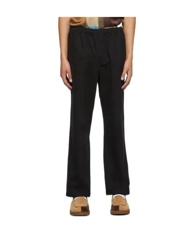 Stussy High-waisted Casual Pants In Black