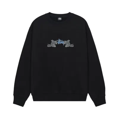 Pre-owned Stussy Homebrew Crew 'black' | Men's Size M