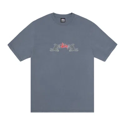 Pre-owned Stussy Homebrew Tee Pigment Dyed 'navy' | Blue | Men's Size M